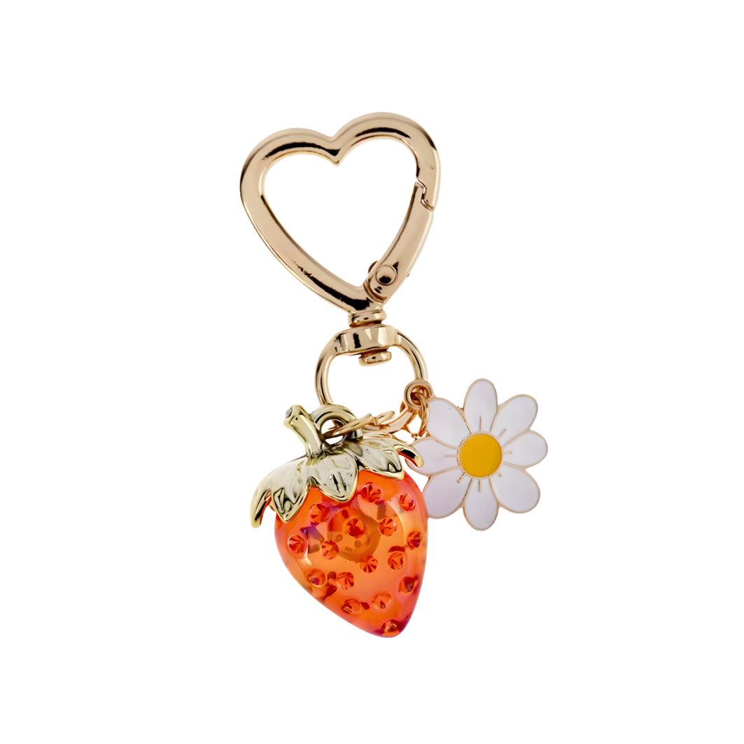 Charm - marguerite fraise