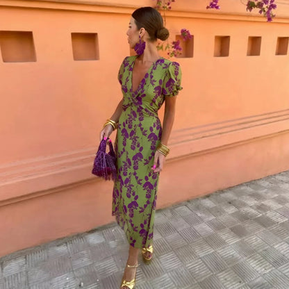 ALZIRA | Vestido Elegante Primaveral