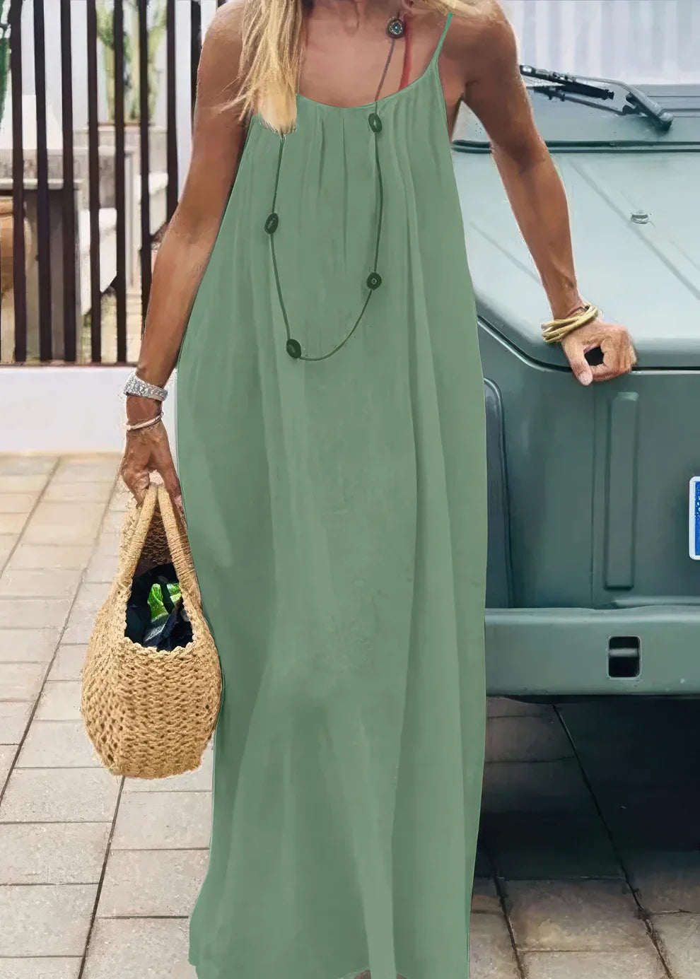 LENA | Vestido de espalda descubierta elegante