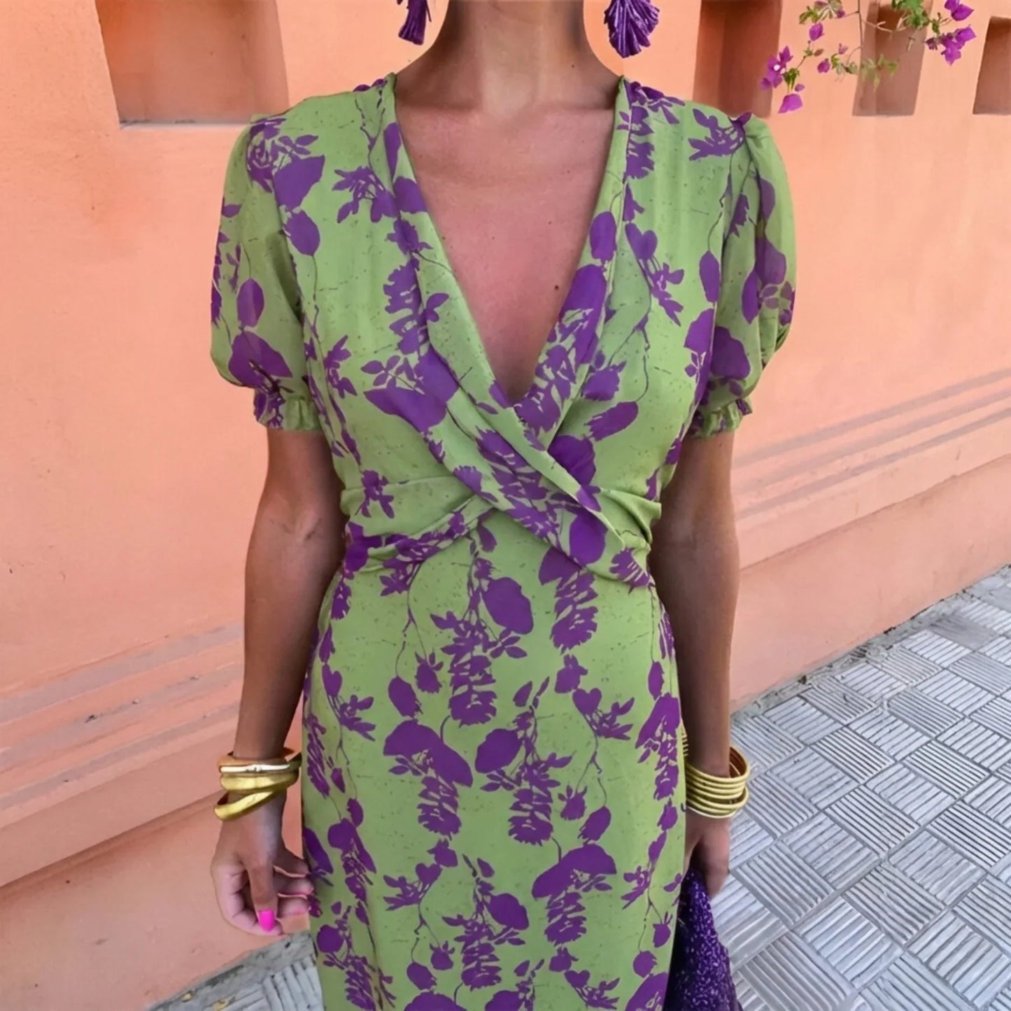 ALZIRA | Vestido Elegante Primaveral