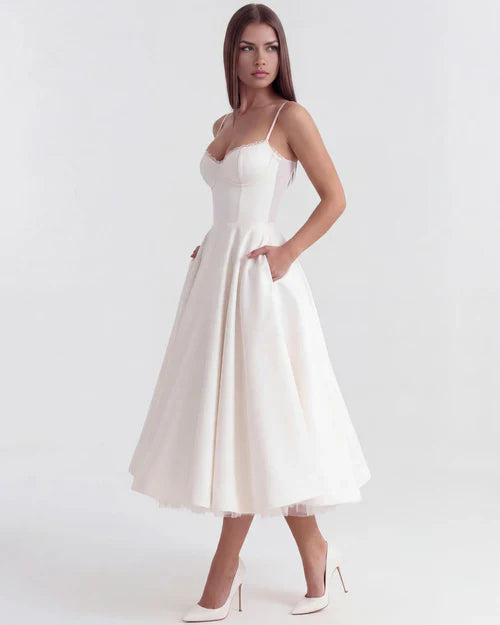 SELENE | Vestido midi elegante