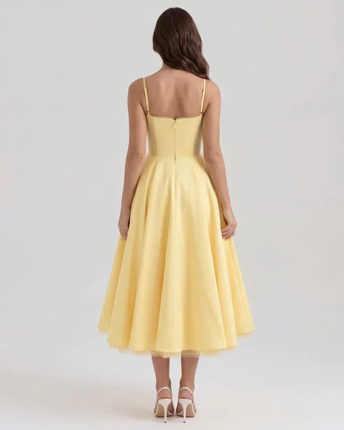 SELENE | Vestido midi elegante