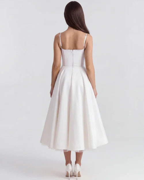 SELENE | Vestido midi elegante