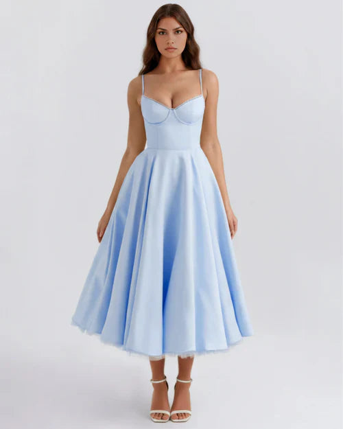 SELENE | Vestido midi elegante