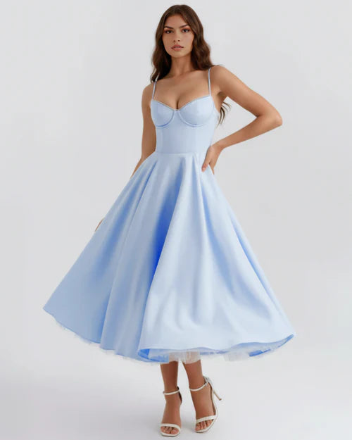 SELENE | Vestido midi elegante