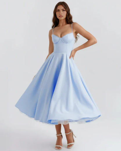 SELENE | Vestido midi elegante