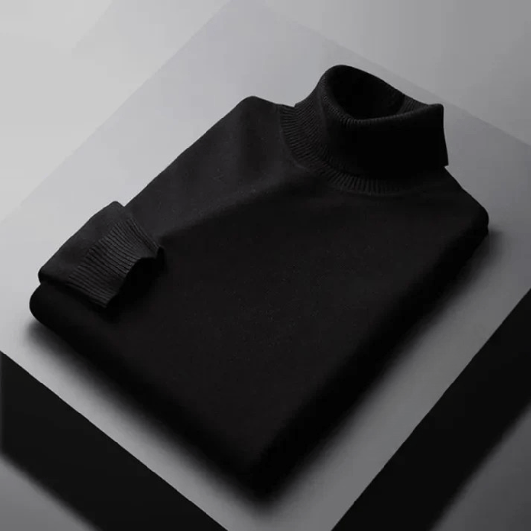 Jersey de Cuello Alto de Cachemira