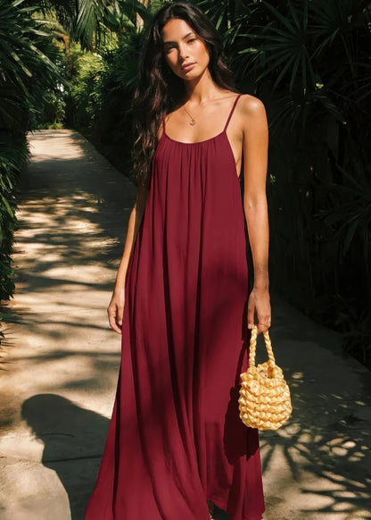 LENA | Vestido de espalda descubierta elegante