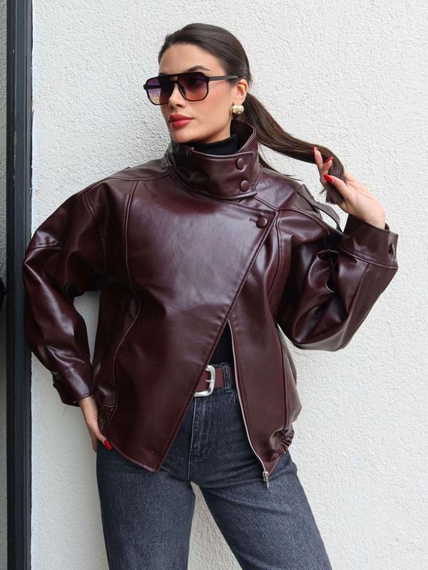 BLAIRE | Chaqueta biker oversize