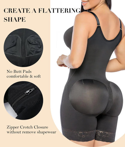 Waist Shaper & Butt Lifter with Zipper