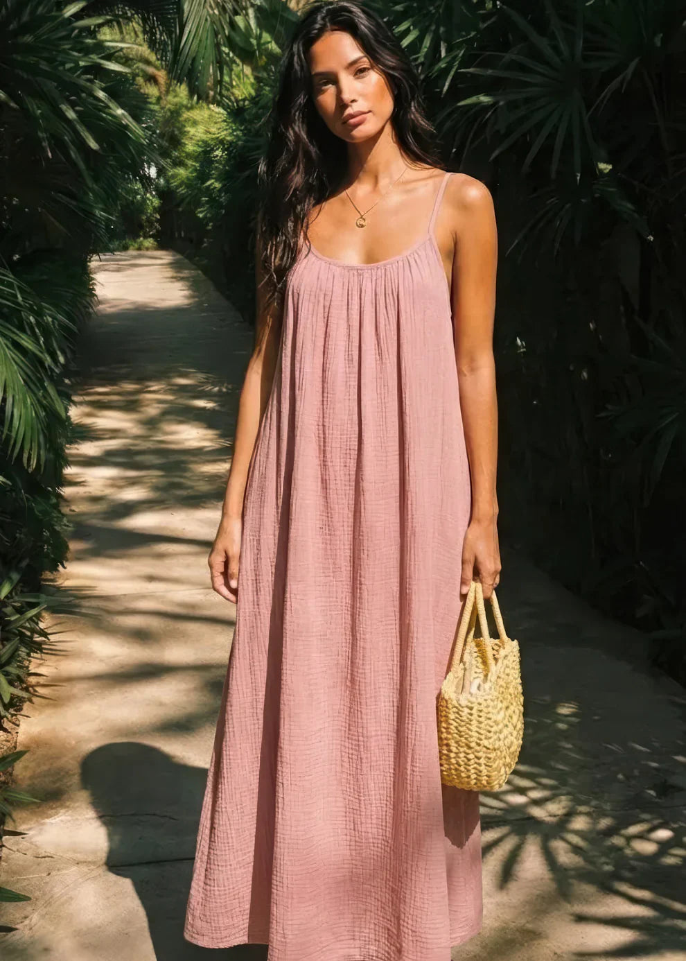 LENA | Vestido de espalda descubierta elegante