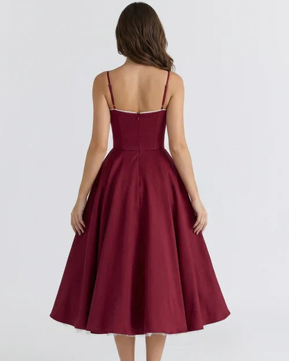 SELENE | Vestido midi elegante