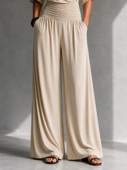 SELINE | Enterizo Elegante con Efecto Cruzado Estilo Palazzo 2026