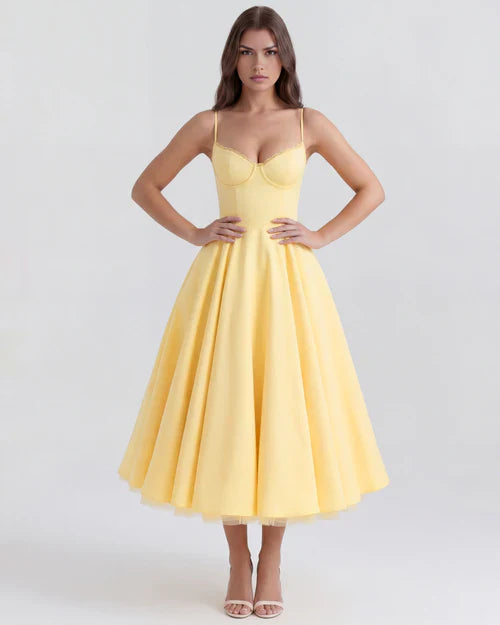 SELENE | Vestido midi elegante