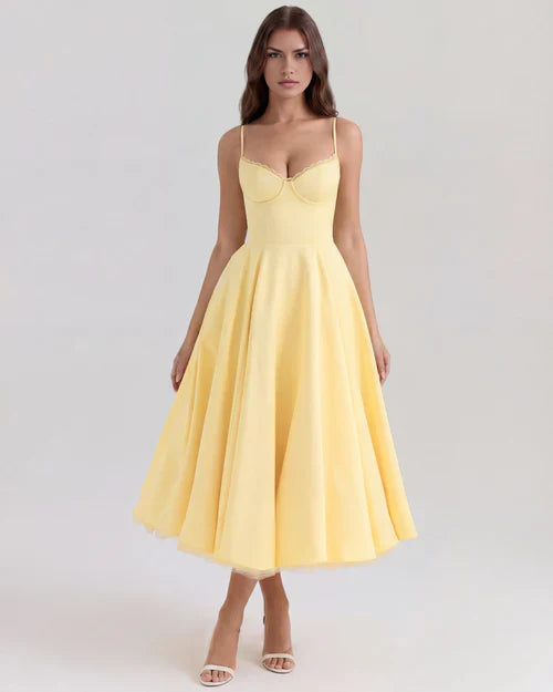 SELENE | Vestido midi elegante