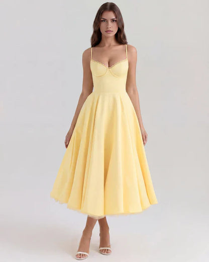 SELENE | Vestido midi elegante