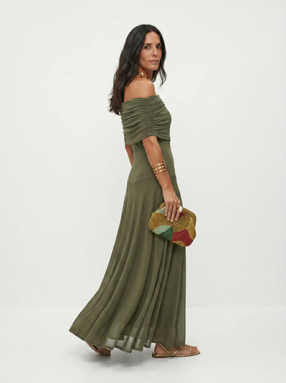 CHARLOTE | Robe Élégante Style Palazzo 2026
