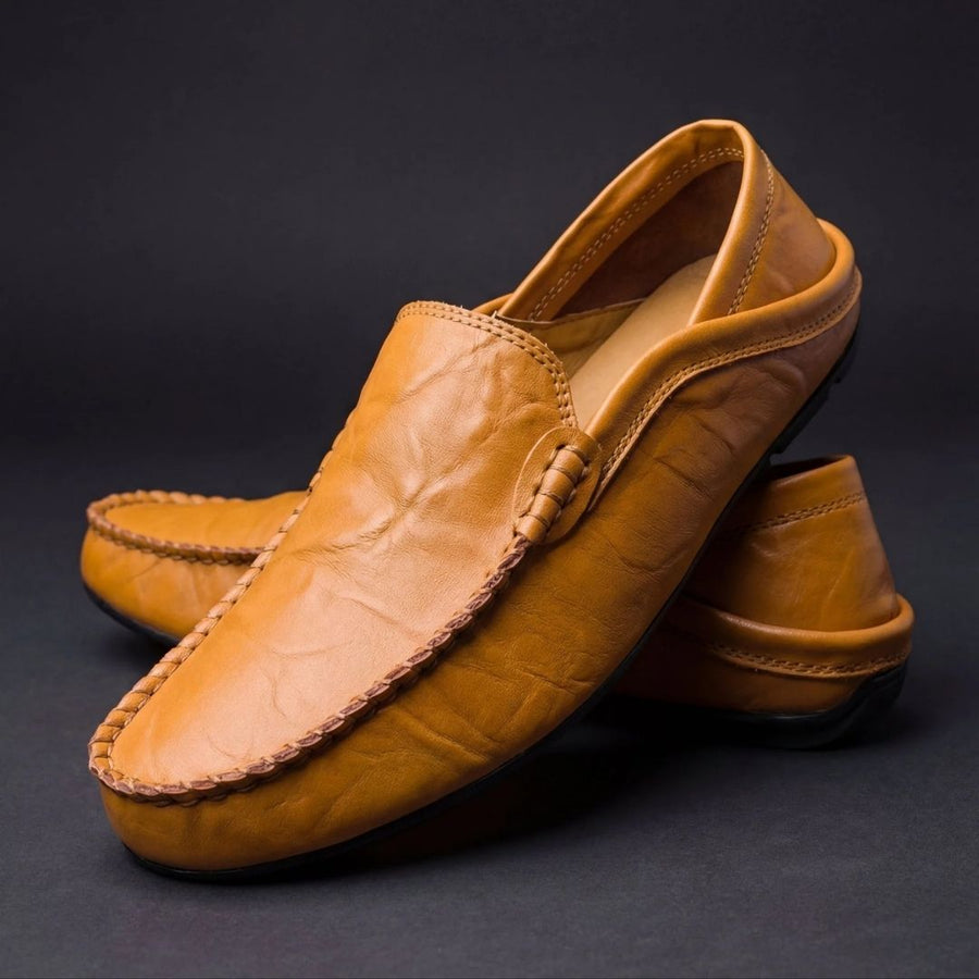 Mocasines de Piel con Soporte