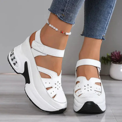 HERAS | Sandalias Deportivas con Correa y Cuña