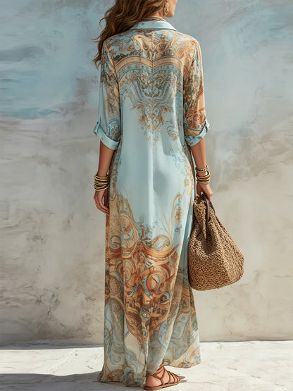 SOFÍA | Vestido Maxi Vintage Elegante