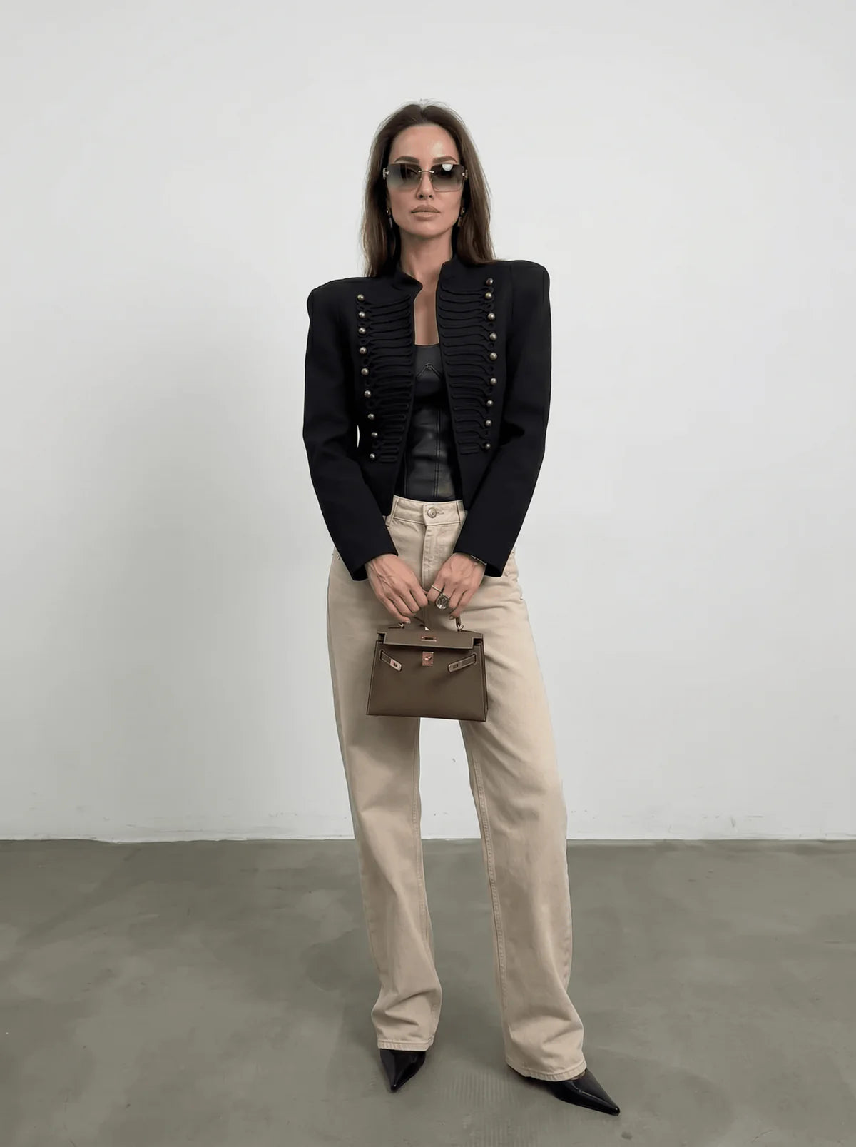 MONACO | Blazer Retro de Cuerdas Trenzadas