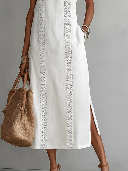 JIMENA | Vestido Vintage con Cuello Halter y Hombros Descubiertos 2026