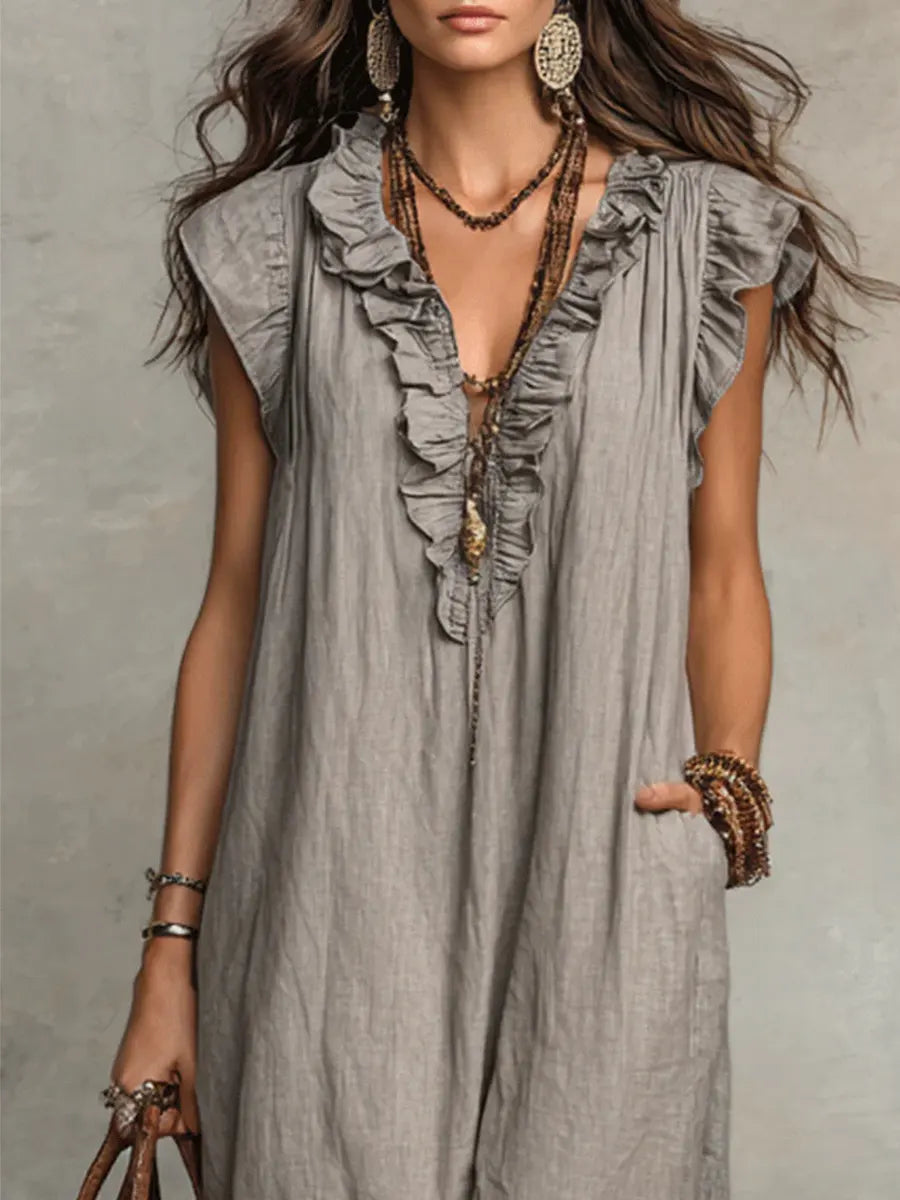 PAULINA | Vestido Maxi Bohemio