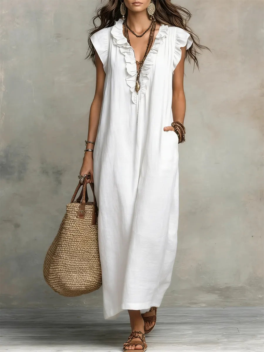 PAULINA | Vestido Maxi Bohemio