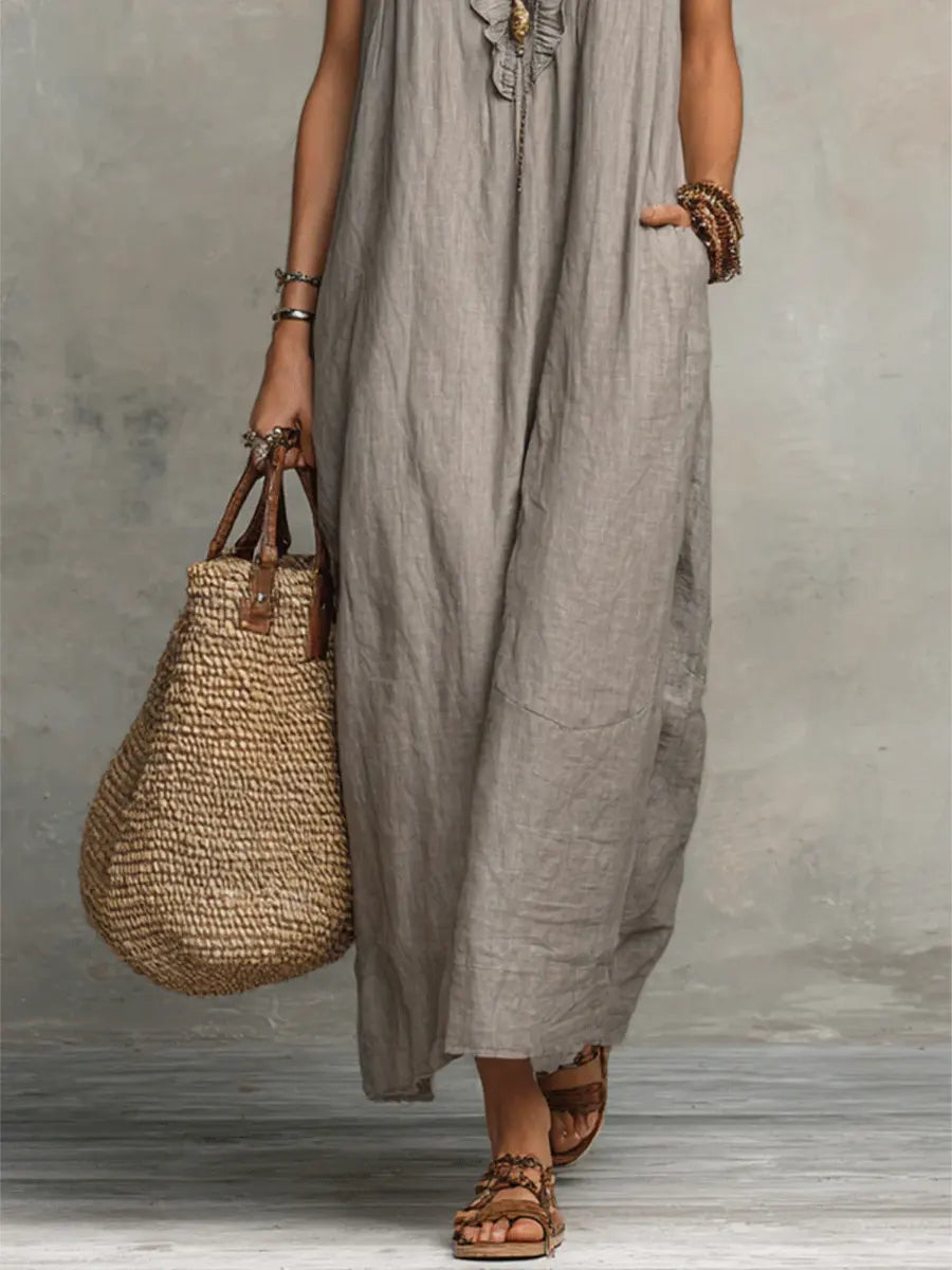 PAULINA | Vestido Maxi Bohemio