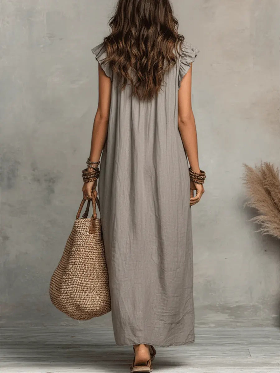 PAULINA | Vestido Maxi Bohemio