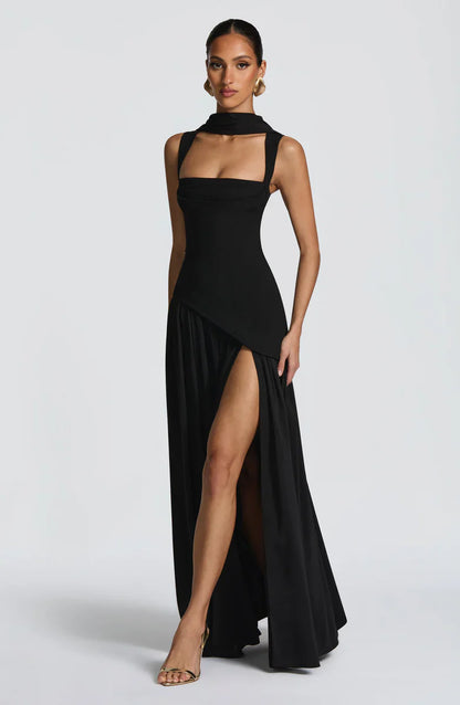ZAFIRA | Vestido Largo Lacado
