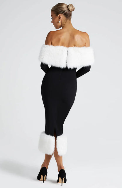 VITTORIA | Vestido midi exclusivo