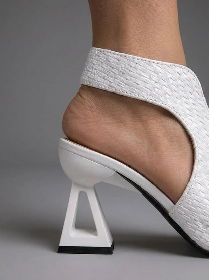 VITORIA | Elegantes Sandalias con Tacón Trenzadas Edición Limitada